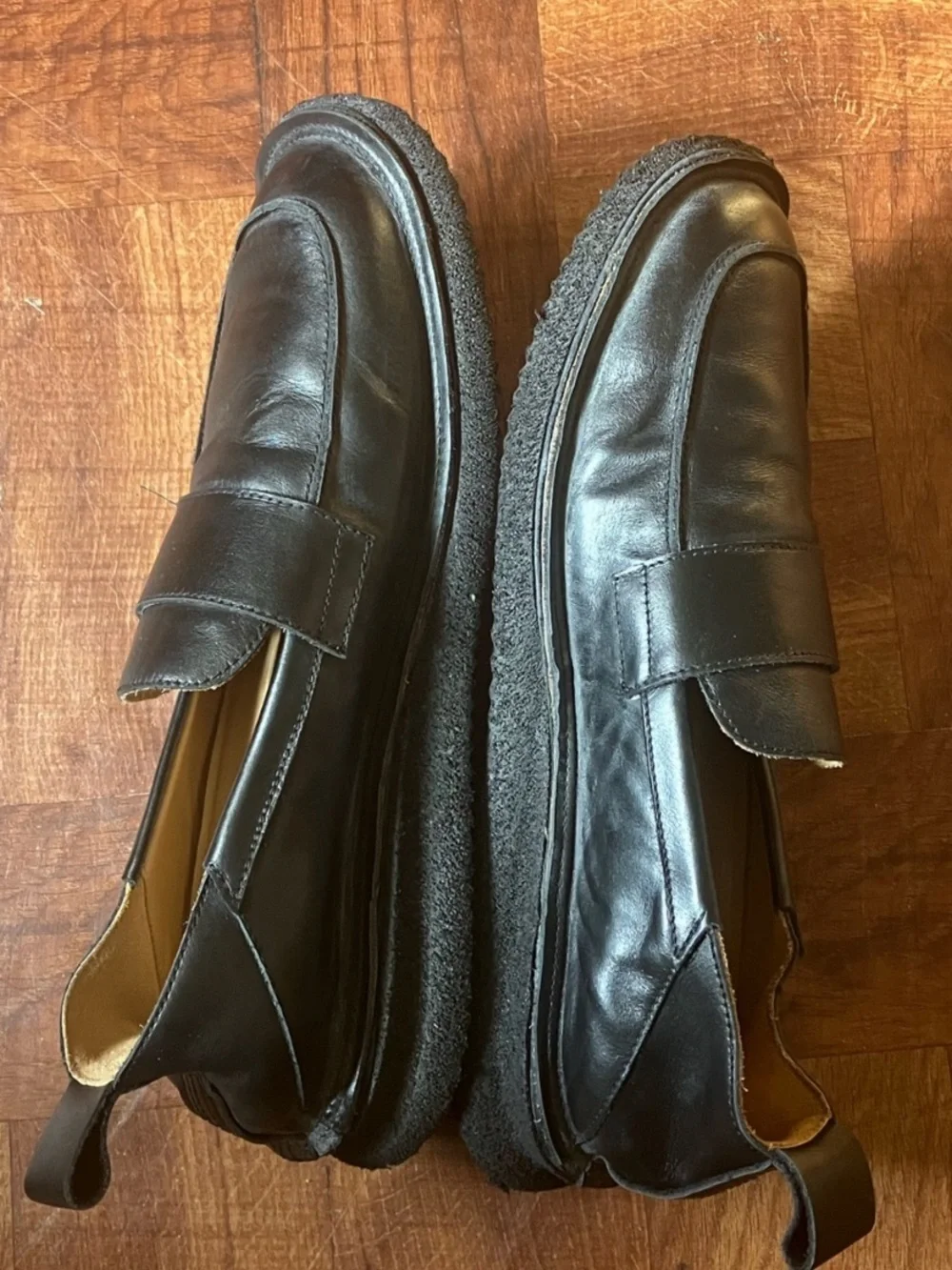 Moma Mens Black Loafer Ar Lux 43